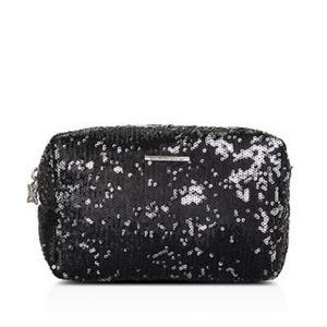 BCBGeneration Sequin Pouch Cosmetic Bag